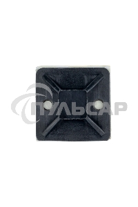 Площадка EKF plc-20x20-b самоклеящаяся (20х20мм.) черная (100шт.) EKF