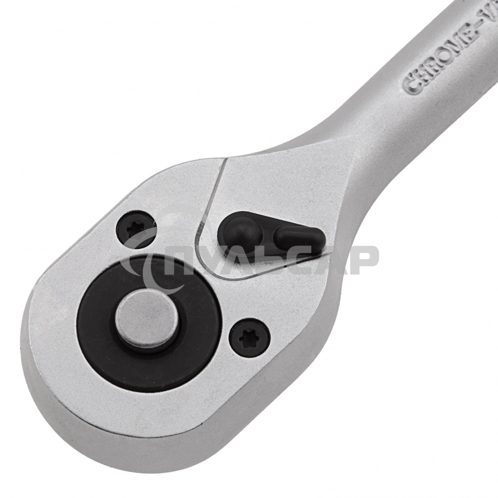 Набор головок STELS 14125 набор торцевых головок 1/4'' головки 4 - 13мм с трещот. ключом crv 11пр.