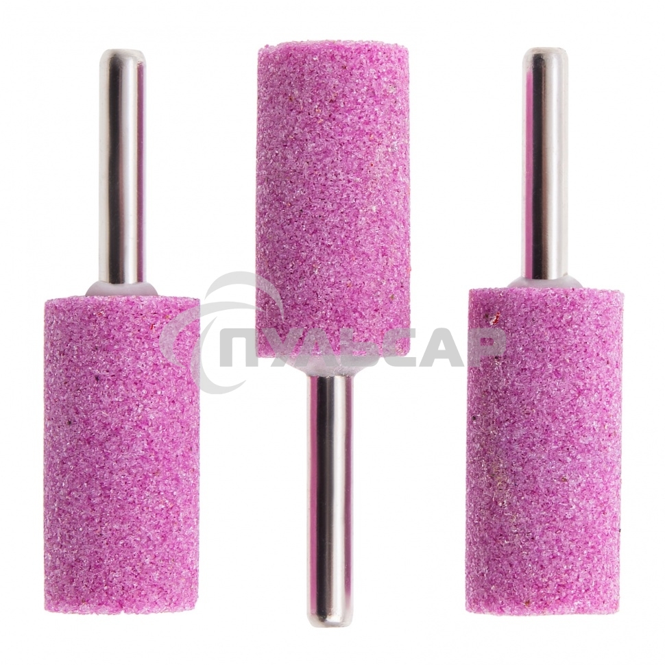 Шарошка абразивная, цилиндр удлин., 19 x 38 мм, хвостовик 6 мм, F46, 3шт. Matrix