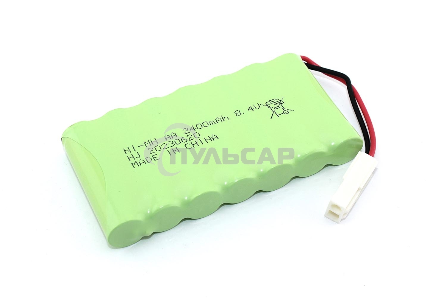 Аккумулятор Ni-Mh 8.4V 2400 mAh AA Flatpack разъем EL-2P