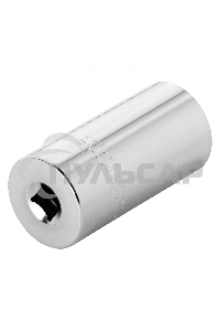 Головка GROSS 13190торцевая многоразмерная (11-32мм) под квадрат 1/2'' crv хромир.