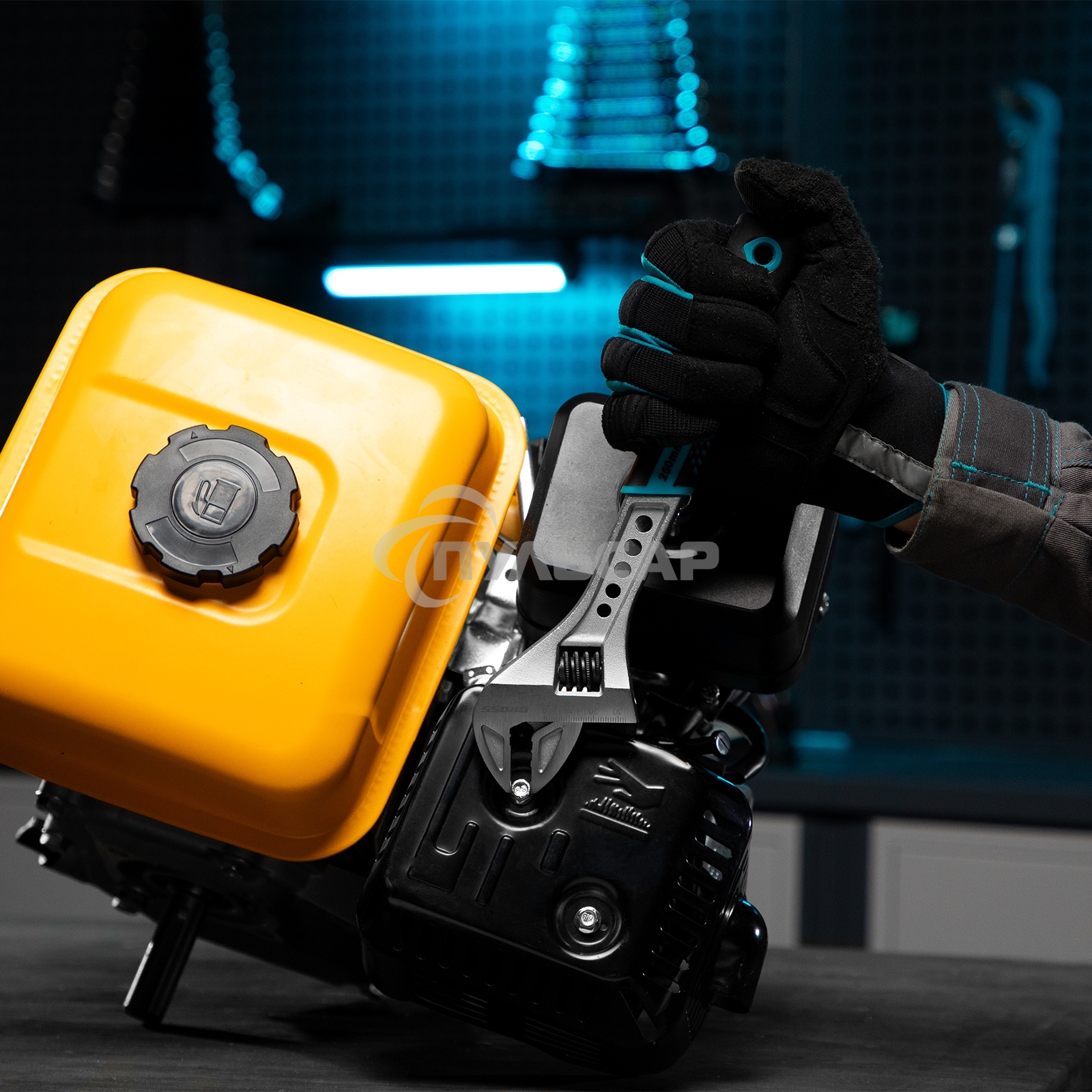 Ключ разводной, 250 мм,CrV, двухкомпонентная ручка GROSS 15562