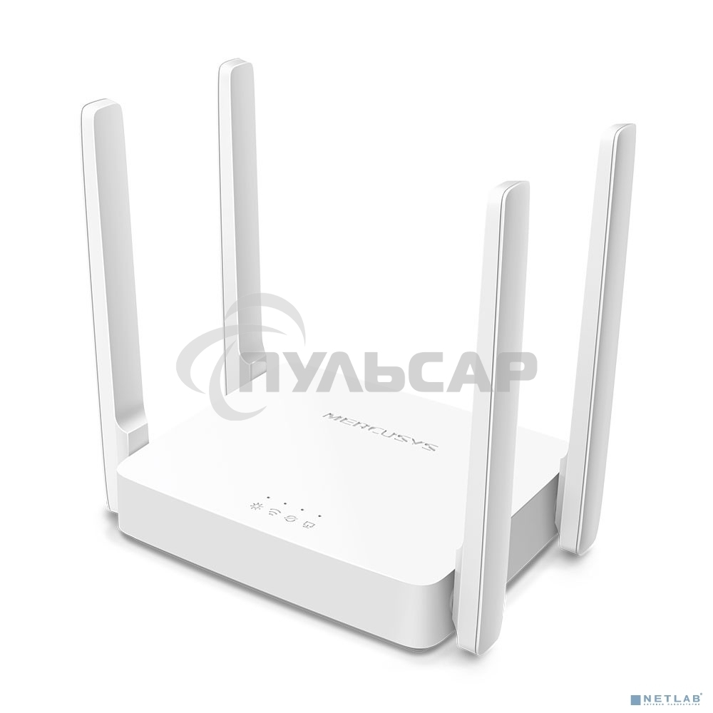 Роутер беспроводной Mercusys AC10 AC1200 10/100BASE-TX белый