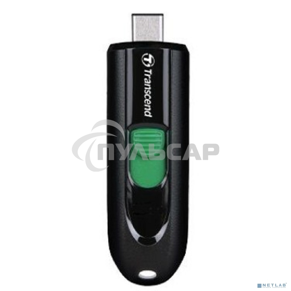 Флешка USB Transcend USB 128 Gb JETFLASH 790C USB 3.2, Type-C, черный