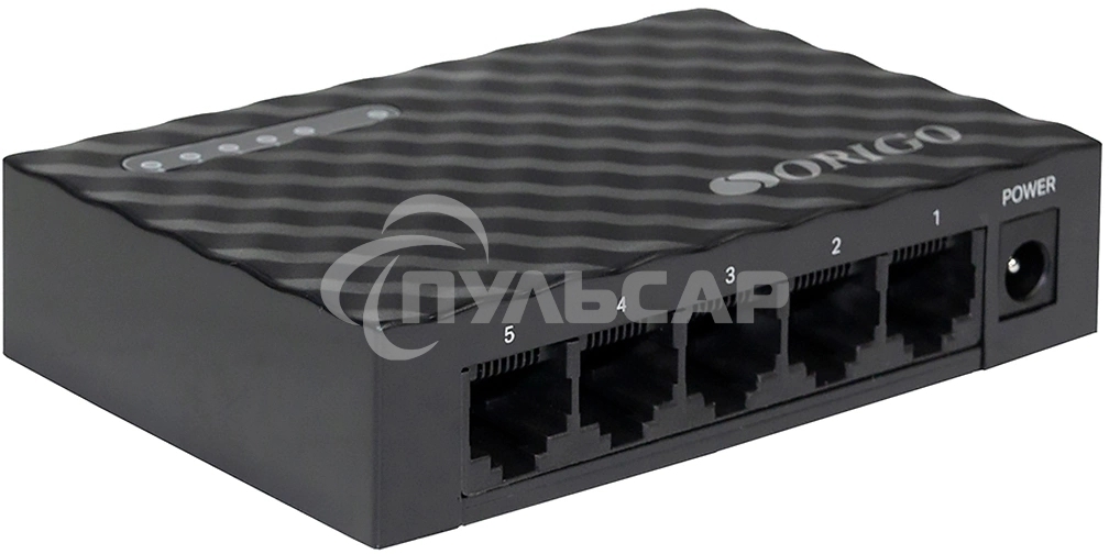 Неуправляемый коммутатор ORIGO OS2105/A1A 5x1000Base-T, корпус пластик