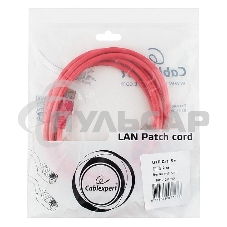 Патч-корд UTP Cablexpert кат.5e, 2м, литой, многожильный (розовый)