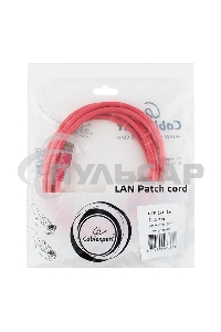 Патч-корд UTP Cablexpert кат.5e, 2м, литой, многожильный (розовый)