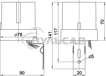 Фотореле ФР 602 5500ВА IP44 сер. ИЭК LFR20-602-4400-003