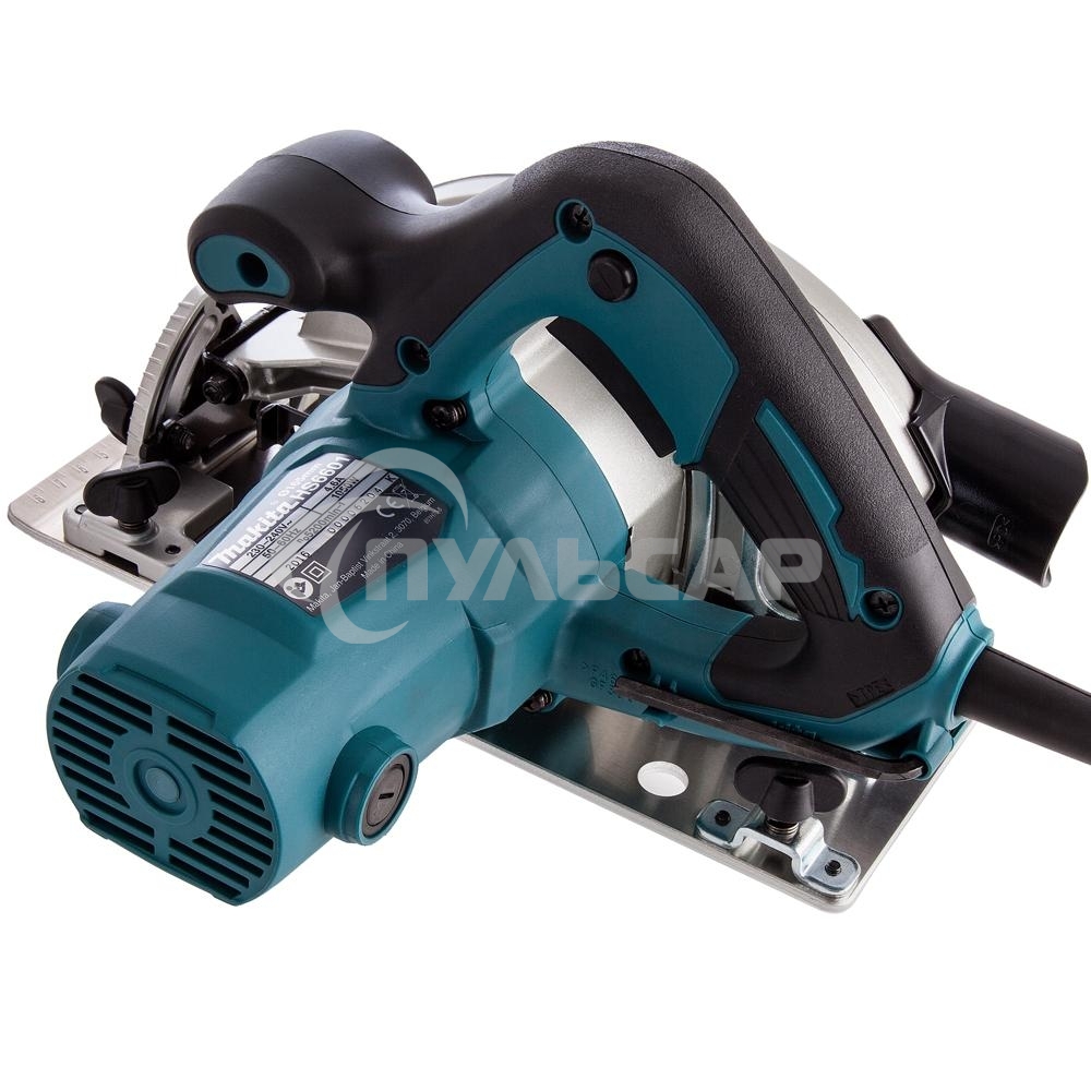 Пила Makita HS6601 Пила диск, 1050Вт,5200об\м,диск-ф165х20мм,рез-54.5мм,3.7кг,кор