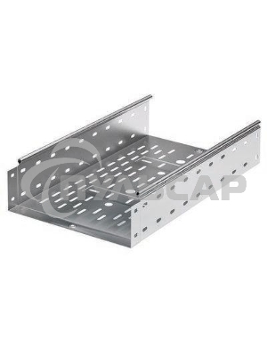 Лоток листовой перфорированный 200х80 L3000 сталь 0.8мм ДКС 35304