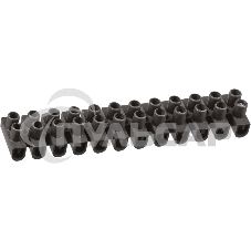 Колодка клеммная Navigator 1х4кв.мм 12пар NTB-UPP-S12-3/BL полипропилен черный Колодка клеммная Navigator 1х4кв.мм 12пар NTB-UPP-S12-3/BL полипропилен черный