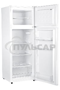 Холодильник Hyundai CT2551WT белый двухкамерный 166/40л морозилка сверху