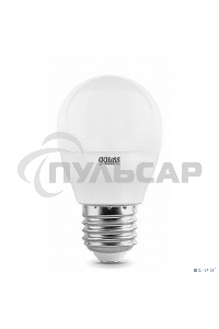 Лампа cветодиодная Gauss LED Elementary Globe 6W E27 2700K Арт.LD53216