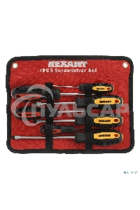 Набор отверток 7 предметов (крестовые и шлицевые) 12-4703 Rexant