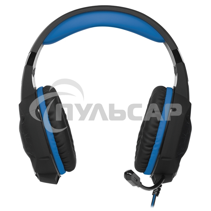 Гарнитура SVEN AP-U980MV, черный-синий (USB, LED, 7.1, 2.2m)