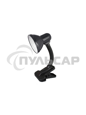 Светильник Ultraflash UF-320 C02 (12362) настольный на прищепке E27 черный 60Вт