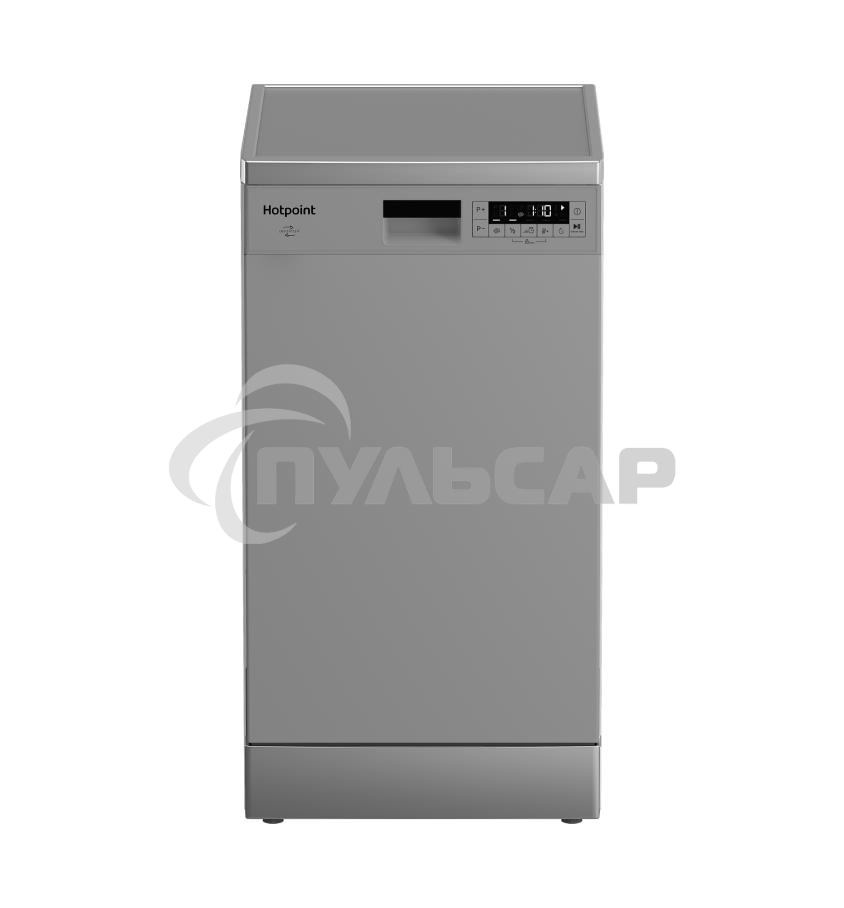Посудомоечная машина HOTPOINT HFS 1C57 S, серебристый, 44.8 см, 10 компл., 49 дБ, класс A