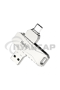 Флешка USB Netac U782C NT03U782C-032G-30PN dual USB 3.0+TypeC 32Gb, retail version