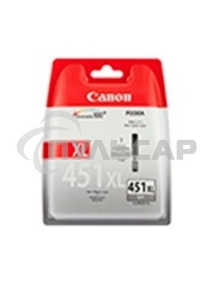 Картридж струйный Canon CLI-451XLGY серый, 780 стр. (повышенной емкости), для PIXMA iP7240, MG5440, 6340