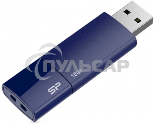 Флешка USB 16 Gb, Silicon Power Ultima U05, USB 2.0, синий