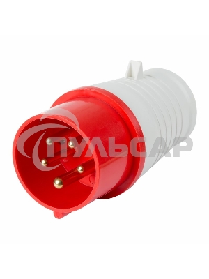 Вилка Rexant 015 переносная 3Р+РЕ+N 16А 380В IP44