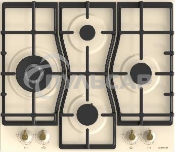 Газовая варочная панель Gorenje GW6D42CLI Слоновая кость