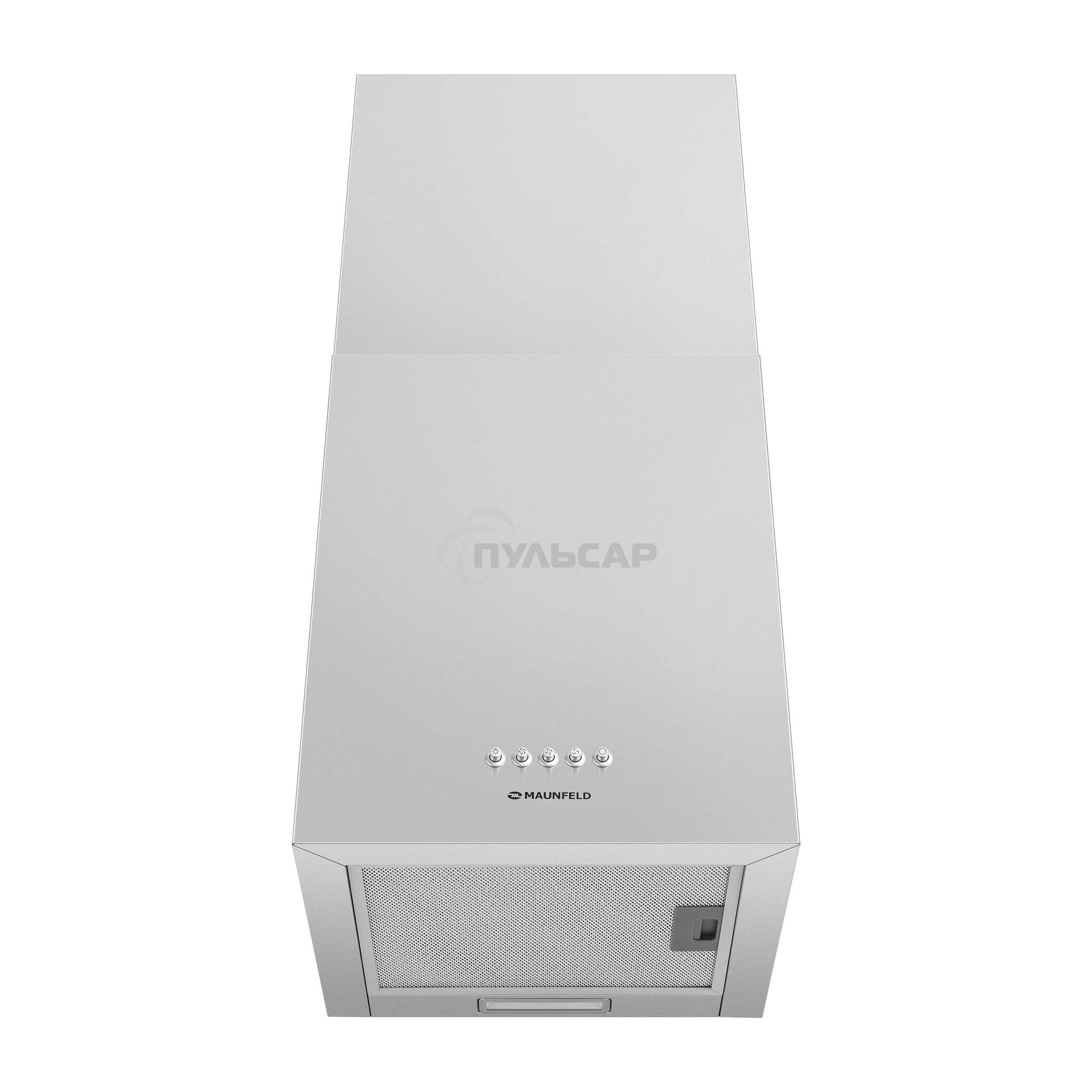 Вытяжка пристенная островная Maunfeld Box Push 40 нержавеющая сталь, 40 см, 1000 куб. м/ч, 60 дБ