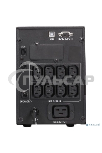 Источник бесперебойного питания Powercom Smart King Pro+ SPT-2000-II LCD 1600Вт 2000ВА черный