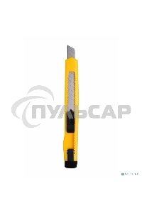 Нож с сегментированным лезвием 9 мм, корпус пластик, c клипсой Rexant