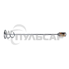 Миксер оцинкованный 600х100 мм для красок и штукатурных смесей