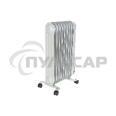 Масляный радиатор Ресанта ОМПТ- 9Н 67/3/4 2,0кВт, 450 140 650, 9 секций, 9,7 кг