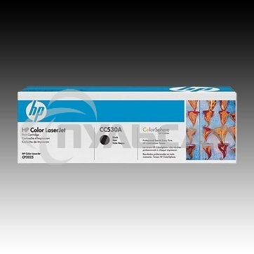 Картридж лазерный HP CC530A черный для LJ CP2025/CM2320 3500стр.