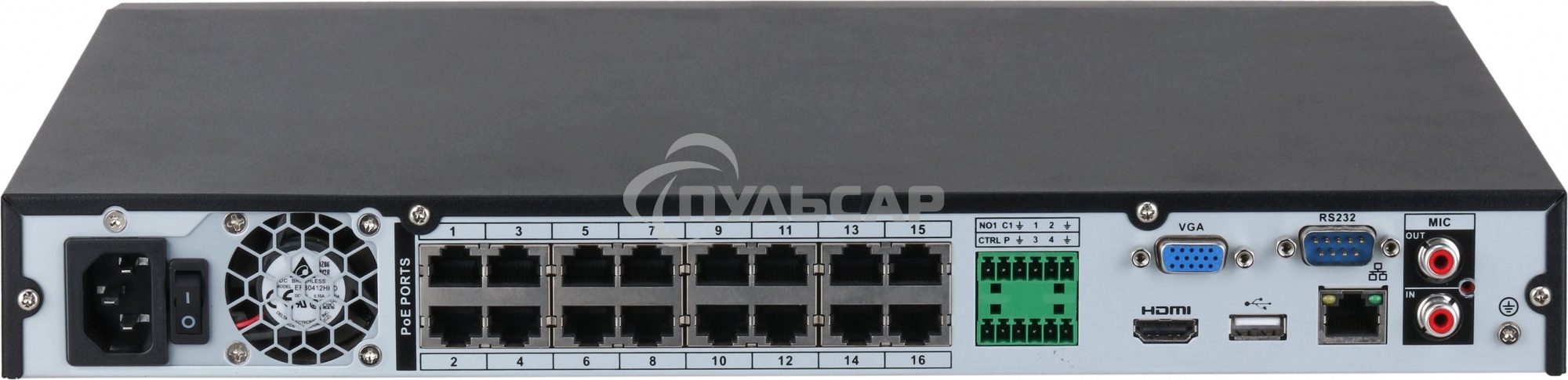 Видеорегистратор Dahua DHI-NVR4216-16P-EI