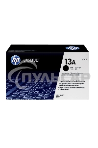 Картридж лазерный HP Q2613A черный LaserJet 1300 (2 500 стр.)