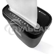 Шредер ГЕЛЕОС УД15-4, (DIN P-4), фрагмент 3,9х35мм, 8-10 лист (70г/м2), скобы, 15 литров