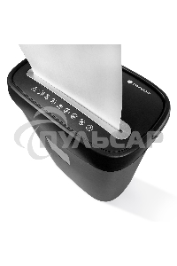 Шредер ГЕЛЕОС УД15-4, (DIN P-4), фрагмент 3,9х35мм, 8-10 лист (70г/м2), скобы, 15 литров