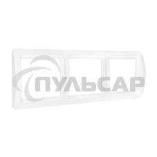 Рамка 3-м Валери гор. бел. UNIVersal ВР003Г