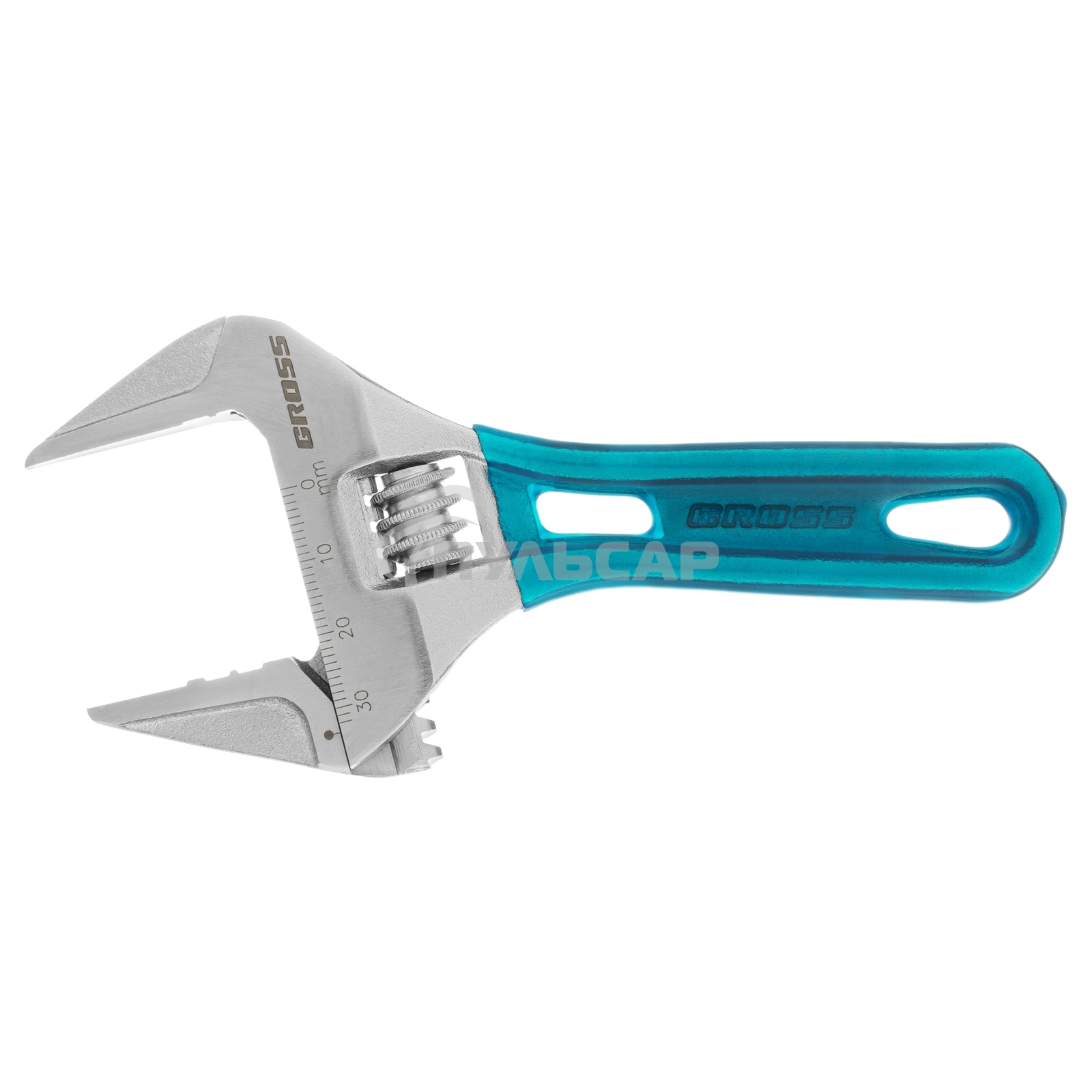 Ключ разводной GROSS 15565 (0 - 32 мм) 140 мм