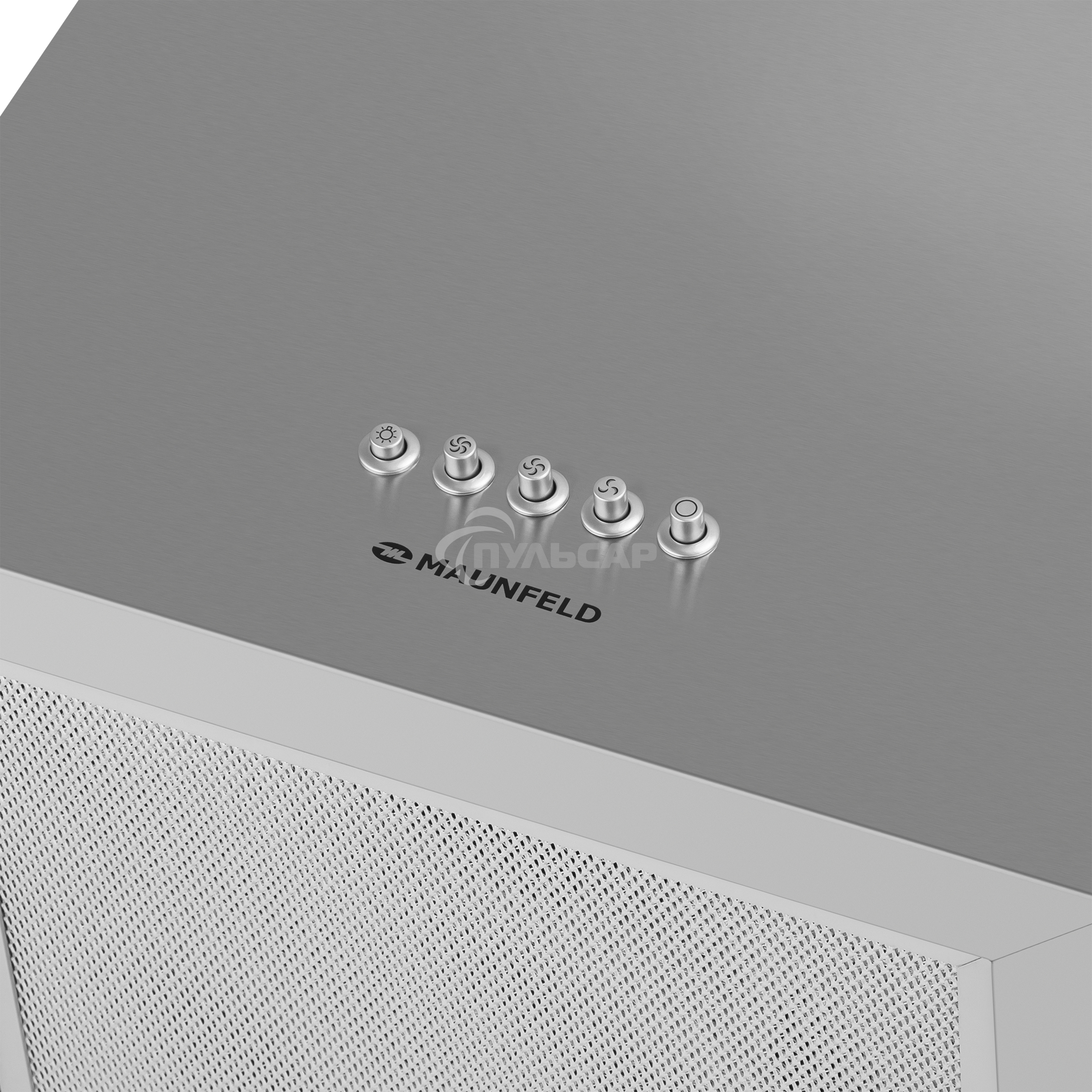 Вытяжка пристенная островная Maunfeld Box Push 40 нержавеющая сталь, 40 см, 1000 куб. м/ч, 60 дБ