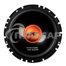 Колонки автомобильные EDGE EDST216C-E6 Мощные динамики среднего диапазона. Потрясающий дизайн края. Твитер с шелковым куполом для захвата вашей музыки. 25-мм твитер. Формованный полипропиленовый конус для улучшения басового отклика. Гальванизированный в г