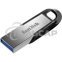 Флешка USB Sandisk 64 Gb Cruzer Ultra Flair SDCZ73-064G-G46 USB 3.0 серебристый/черный