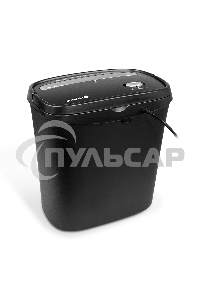 Шредер ГЕЛЕОС УД15-4, (DIN P-4), фрагмент 3,9х35мм, 8-10 лист (70г/м2), скобы, 15 литров