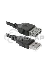 Кабель USB Defender USB02-10 USB2.0 AM-AF, 3.0м