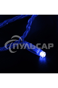 Гирлянда Neon-night Нить 10м, эффект мерцания (каждый 5-ый), прозрачный ПВХ, 230В, Синий