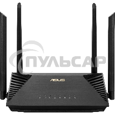 Роутер ASUS RT-AX53U802.11b/g/n/ac/ax, до 574 + 1201 Mbps, 2,4 + 5 гГц, 4 антенны, USB