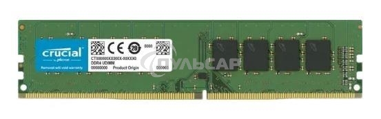 Оперативная память Crucial, DDR4, 16Gb (1x16 Gb), 3200 MHz, CL22, DIMM