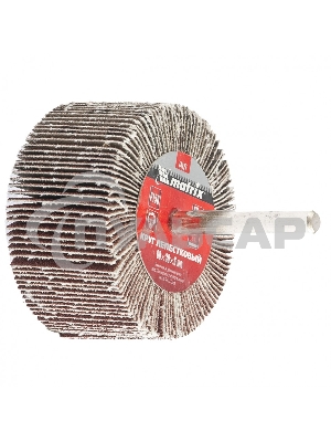 Круг лепестковый Matrix для дрели, 60x30x6 мм, Р 120