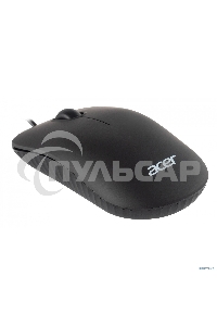 Мышь проводная Acer OMW122 черный, 1200 dpi, USB, кнопки - 3