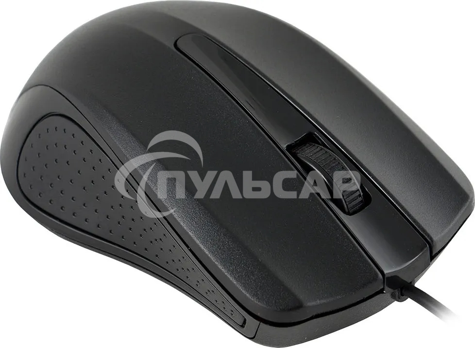 Мышь проводная Acer OMW010 черный, 1200 dpi, USB, кнопки - 3