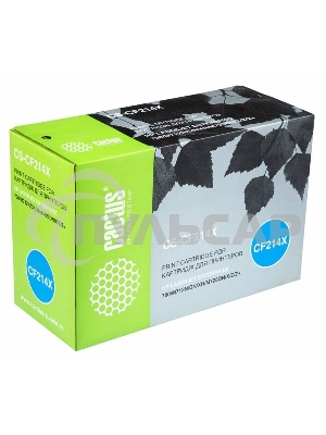 Тонер--картридж Cactus CS-CF214X черный (17500 стр.) для HP LaserJet 700/M712